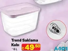 TREND SAKLAMA KABI 6 L TREND SAKLAMA KABI 6 L